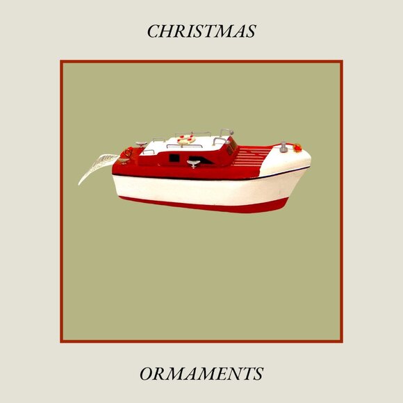 Kurt S. Adler Fishing Boat Christmas Tree Ornament Vintaged Collectable Detailed - Picture 10 of 16